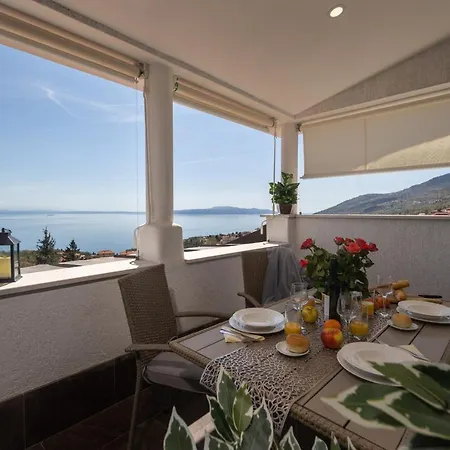 Apartment Adriatic, Enio With Swimming Pool, Panoramic Sew View, Free Parking *